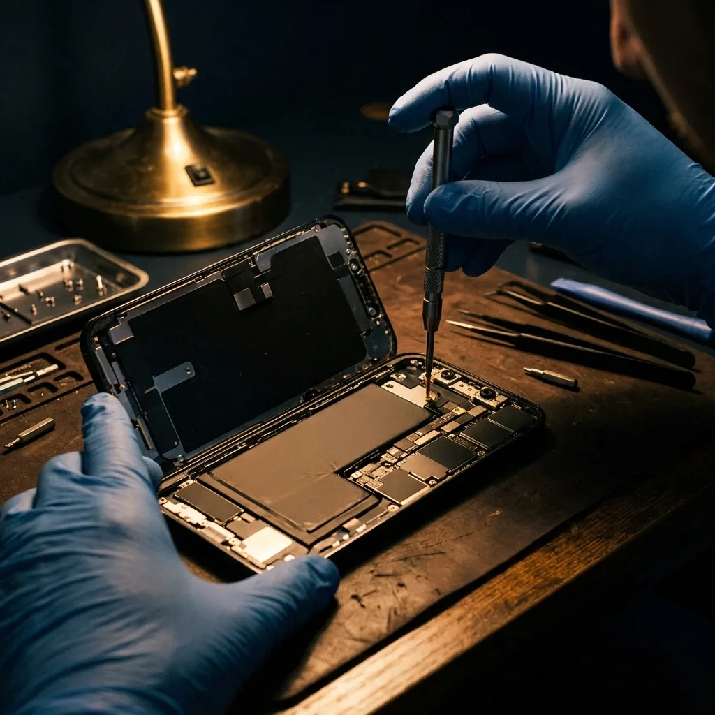 Проверка и замена аккумулятора iPhone 14 Pro