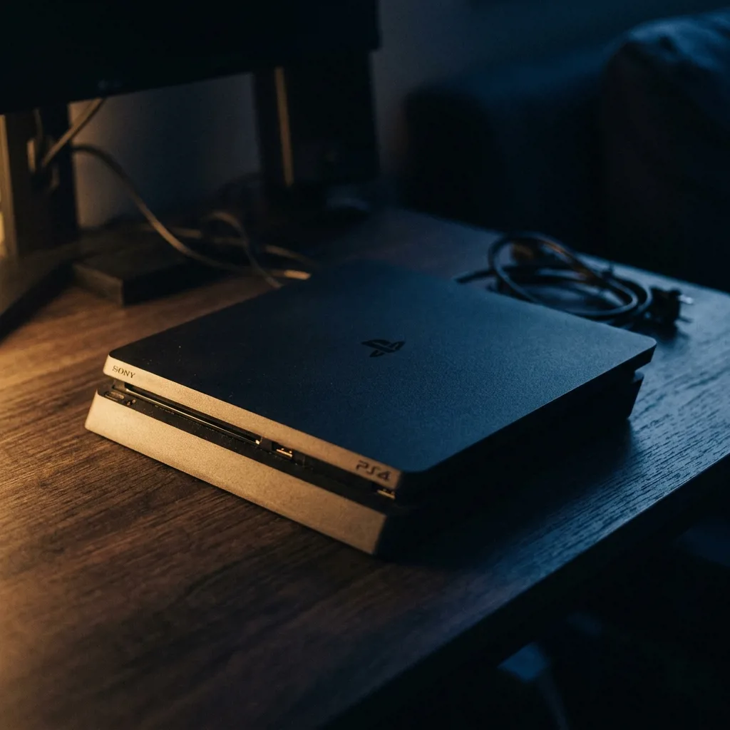 PlayStation 4 Slim в отличном состоянии