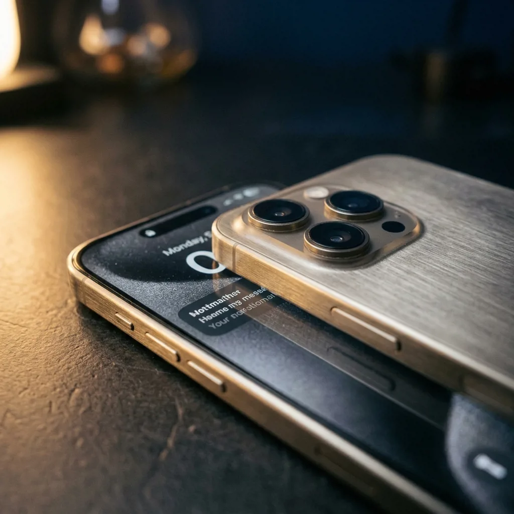 iPhone 16 Pro 256 ГБ — экран и камеры крупным планом