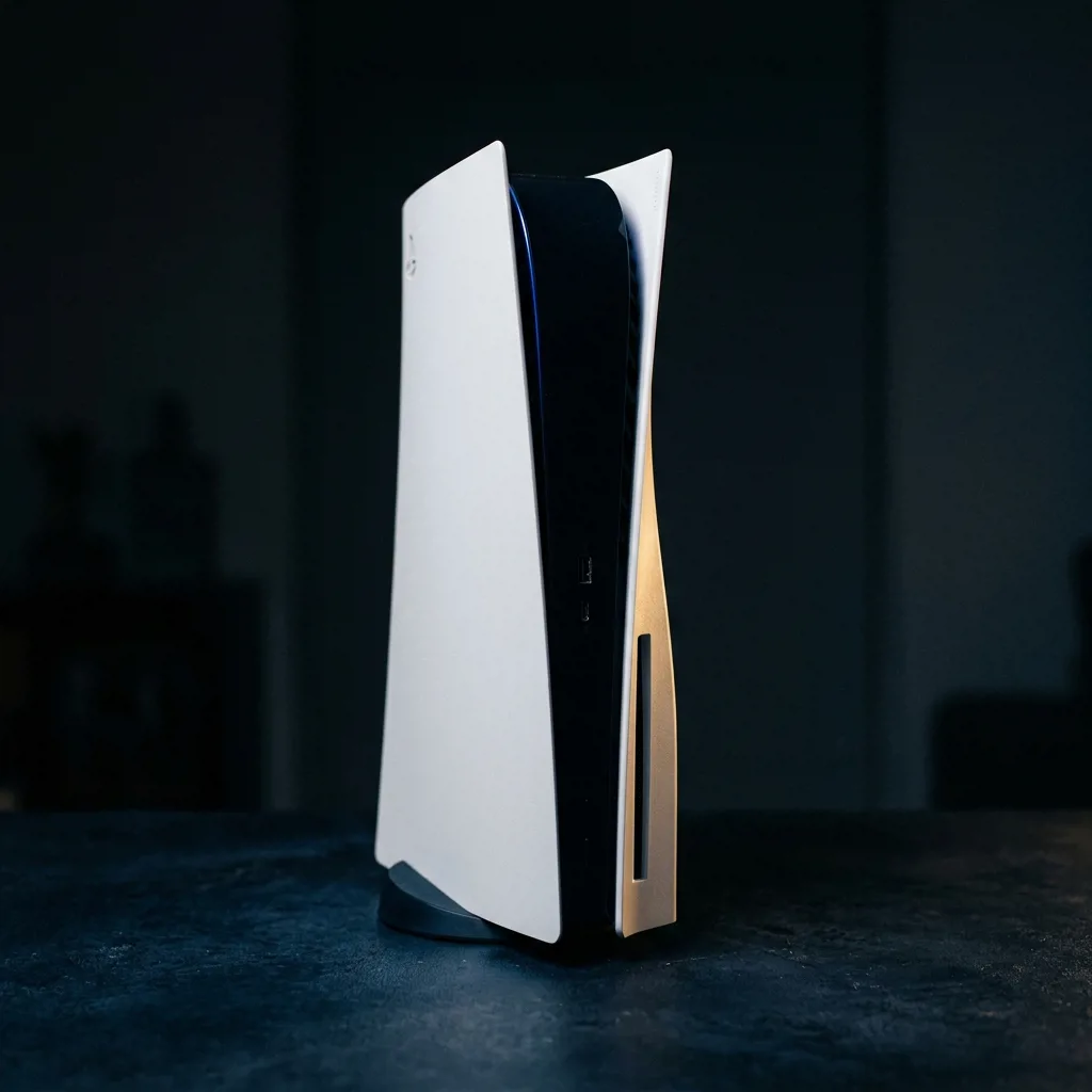Игровая консоль PlayStation 5 белого цвета