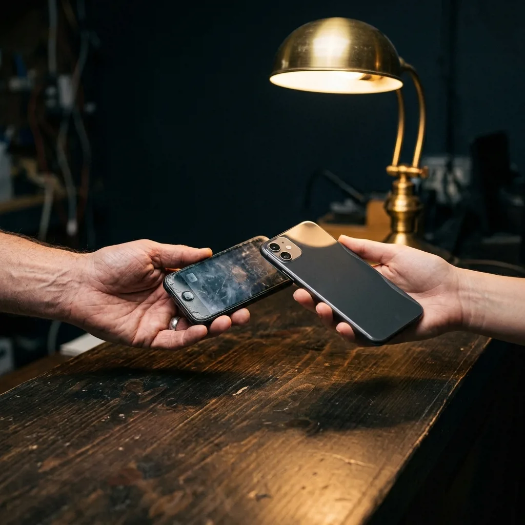 Обмен старого смартфона на восстановленный iPhone 11
