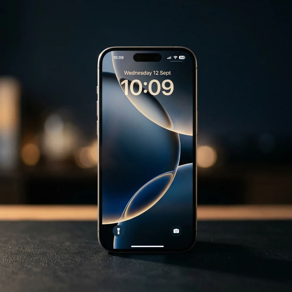 iPhone 16 Pro 256 ГБ — вид спереди, восстановленный