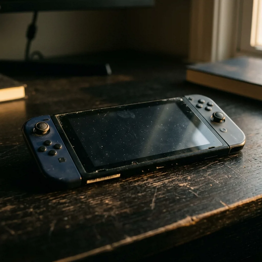Карточка товара Nintendo Switch с указанием состояния и комплектации