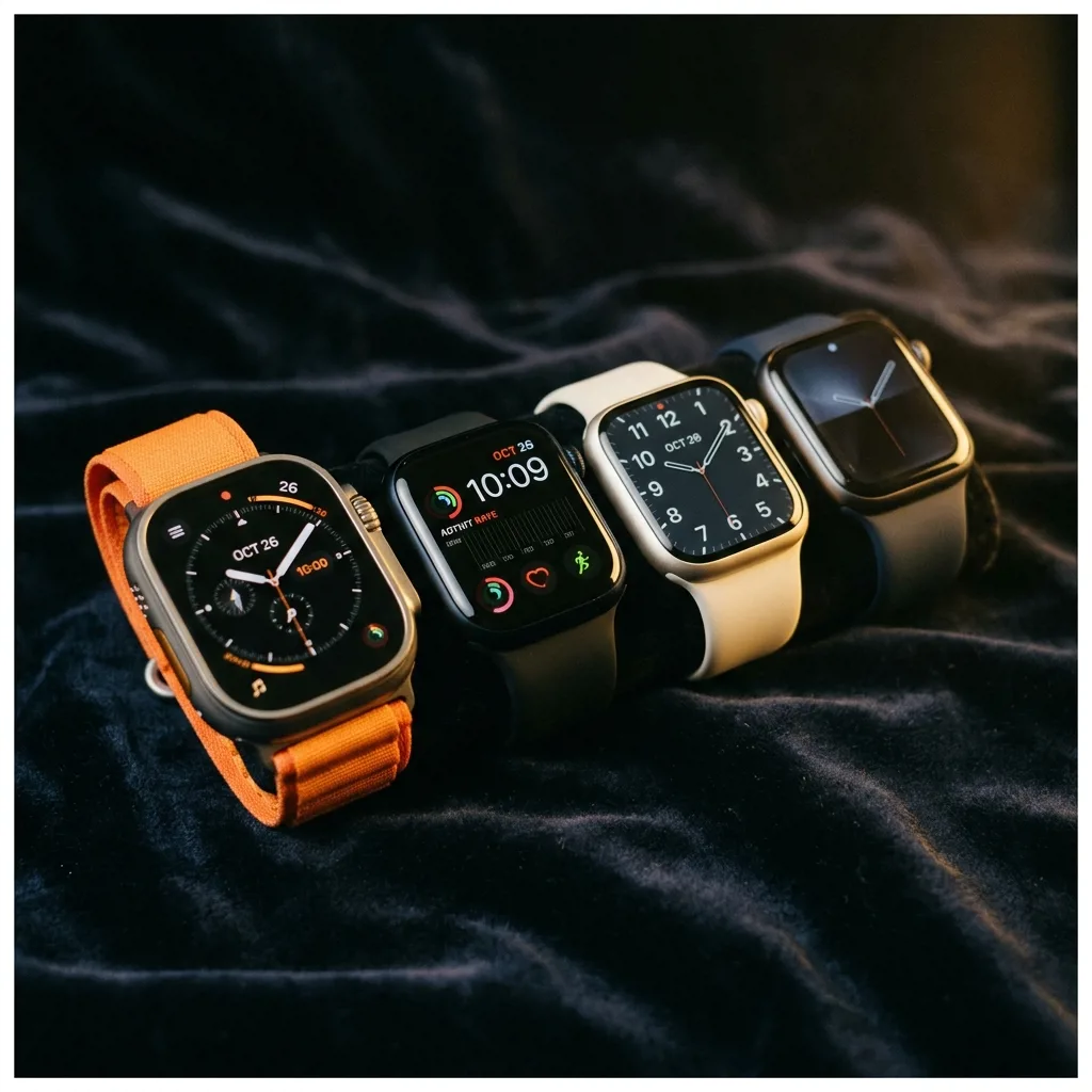 Apple Watch Series и Ultra на оценке в пункте выдачи