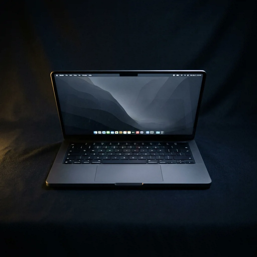 MacBook Pro 14 M2 Pro — вид спереди