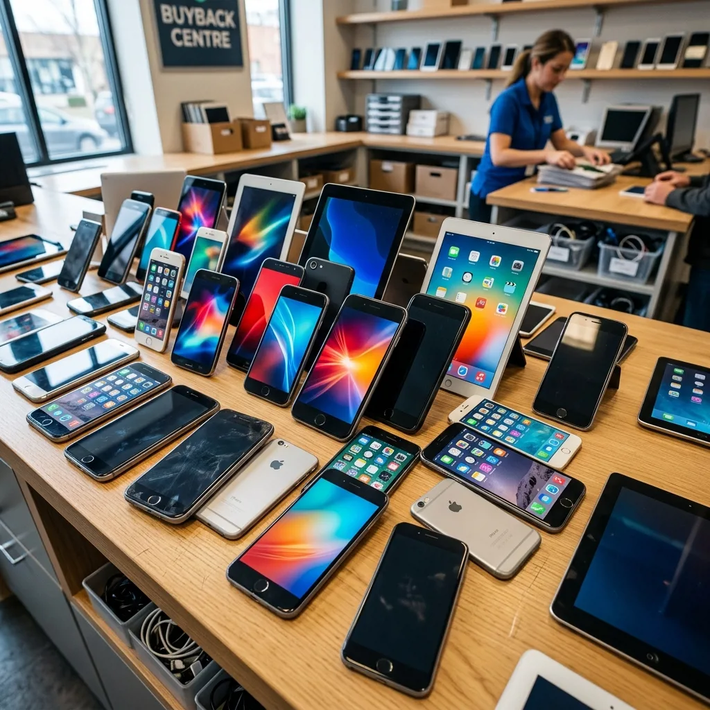 iPhone 13 в руке клиента перед сдачей на выкуп в офисе Re:Скупка в Санкт-Петербурге