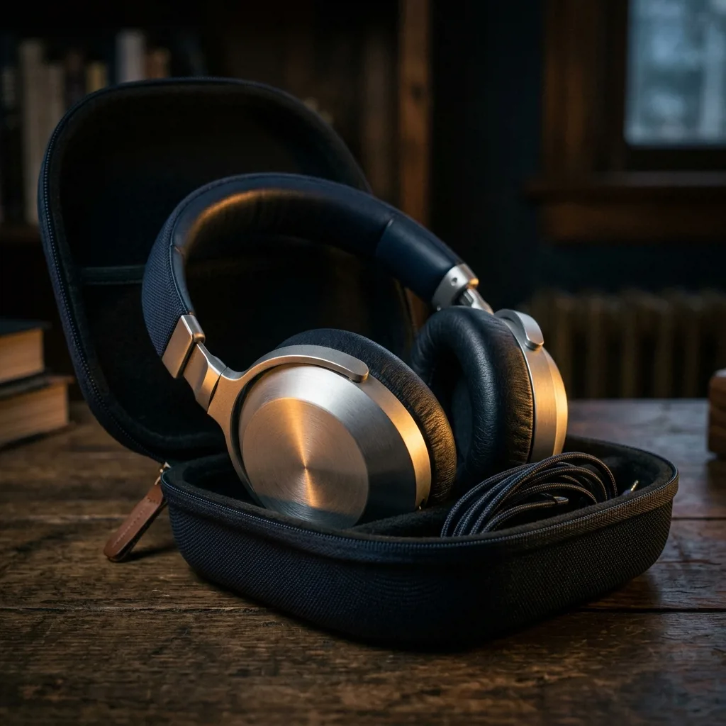 Полноразмерные наушники AirPods Max в чехле