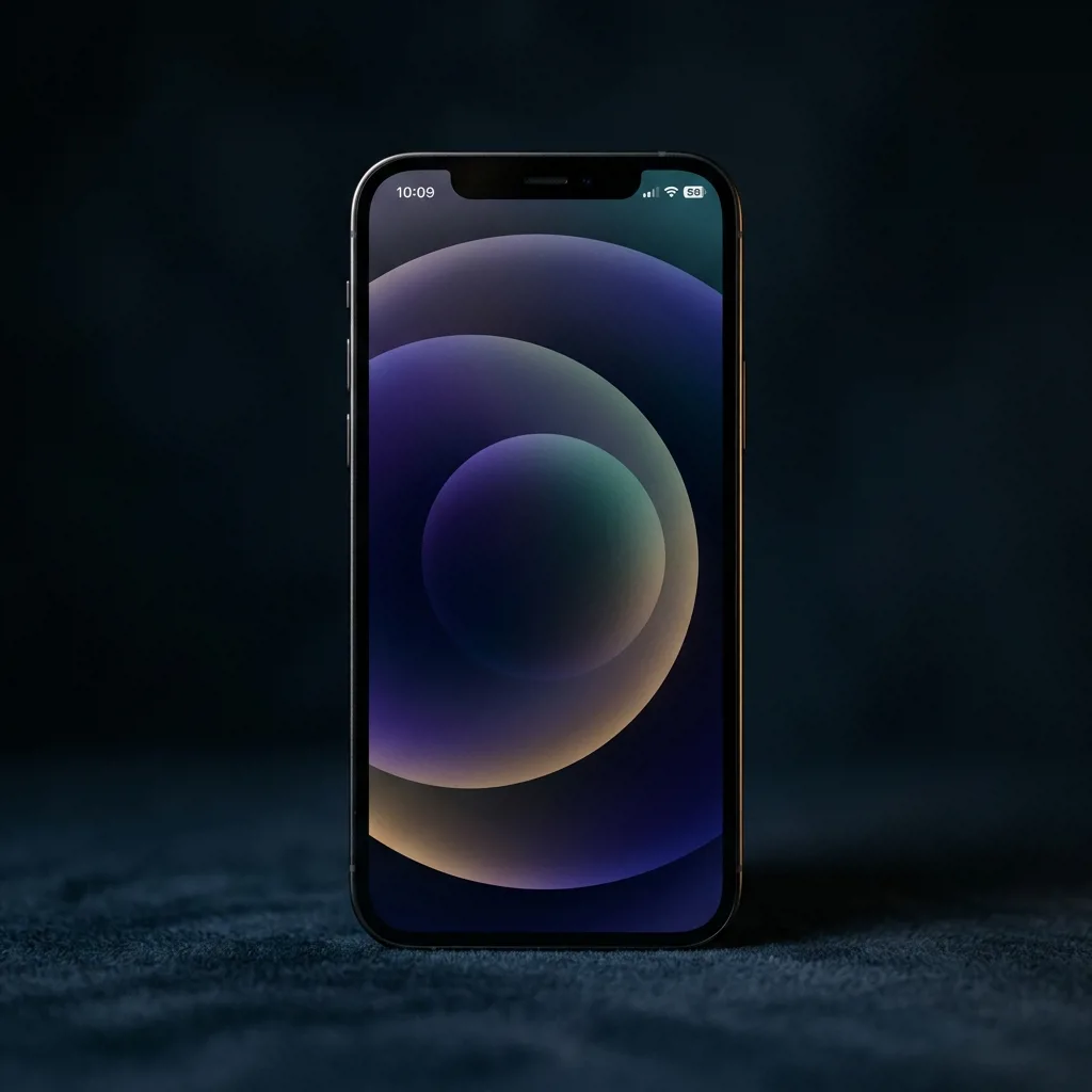 iPhone 12 128 ГБ — вид спереди, экран Super Retina XDR без царапин