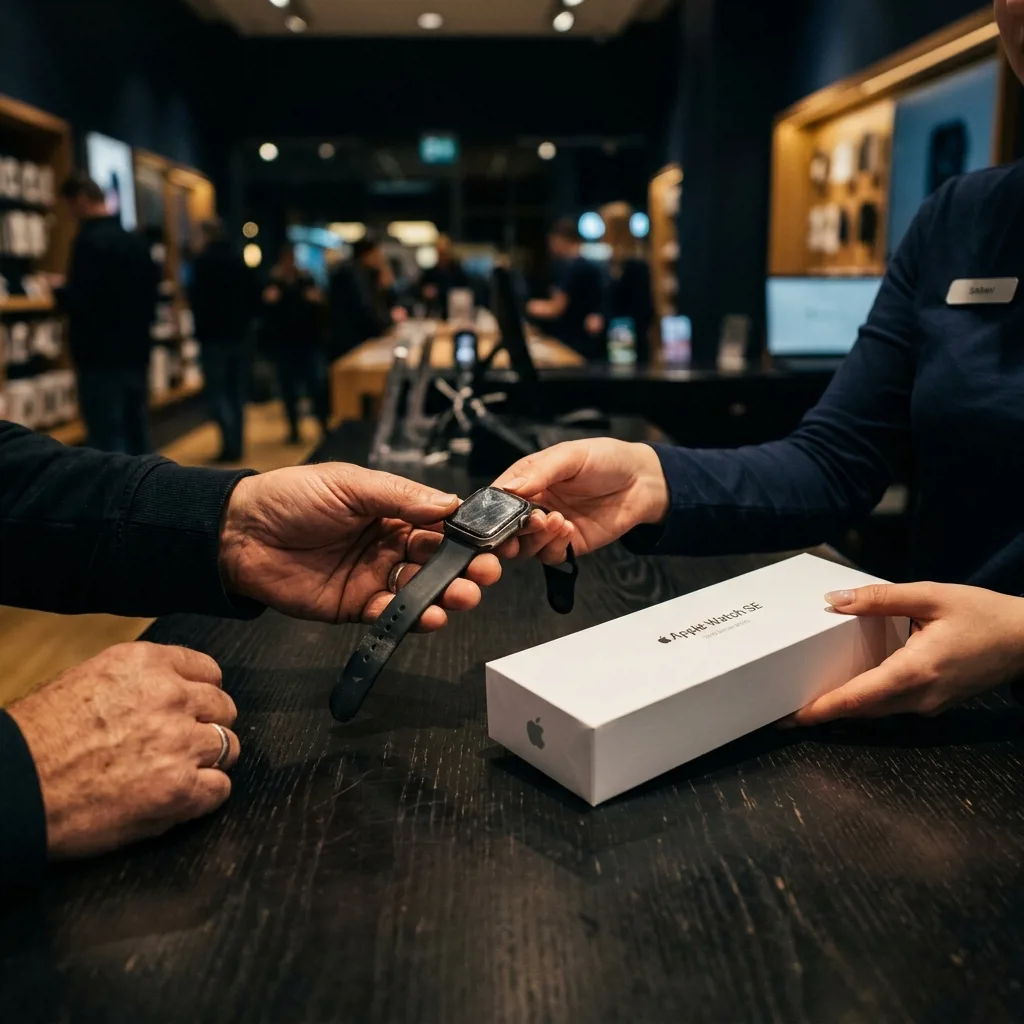 Trade-in старых часов при покупке Apple Watch SE 2