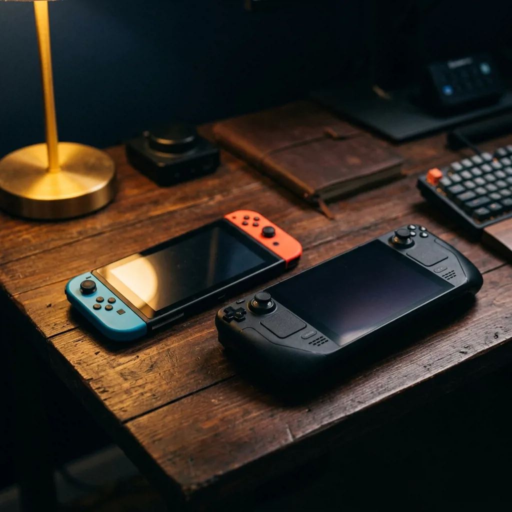 Портативные консоли Nintendo Switch OLED и Steam Deck для выкупа