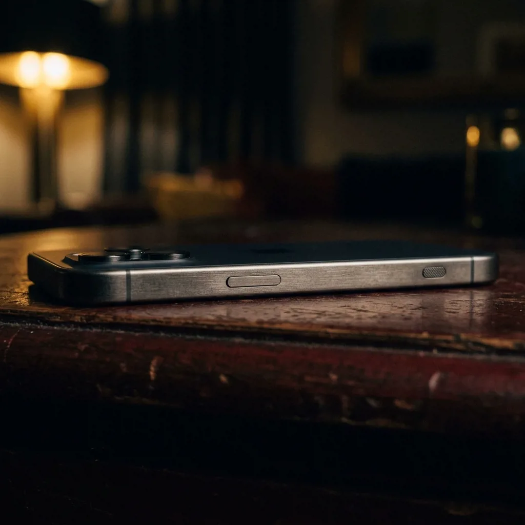iPhone 16 Pro — титановая рамка и кнопка Camera Control