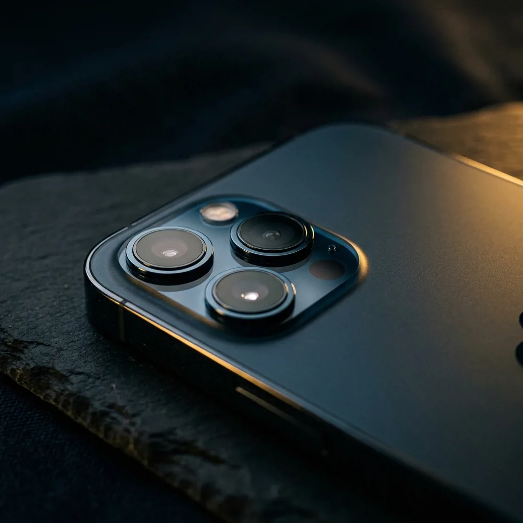 iPhone 12 Pro Max 512 ГБ крупным планом — камера и корпус