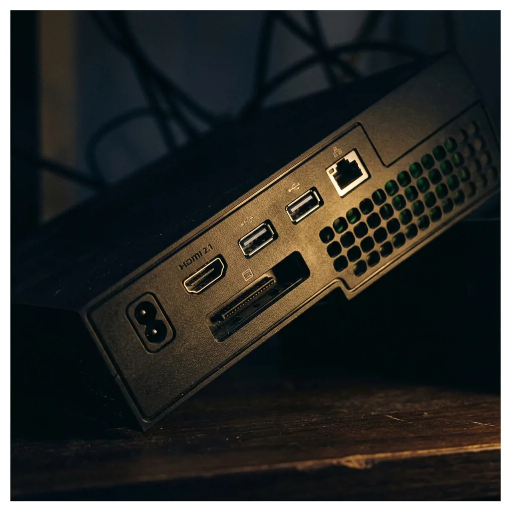 Задняя панель Xbox Series X — порты и разъёмы