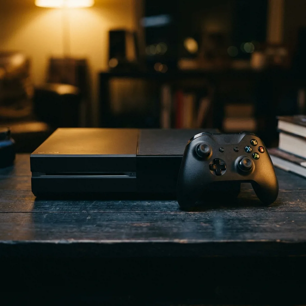 Xbox One с геймпадом