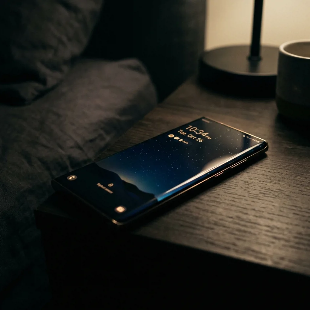 Большой экран Samsung Galaxy Note 20 с яркой картинкой