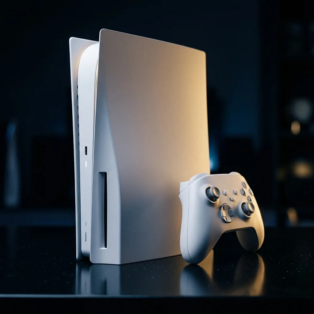 Игровая консоль PlayStation 5 с геймпадом DualSense