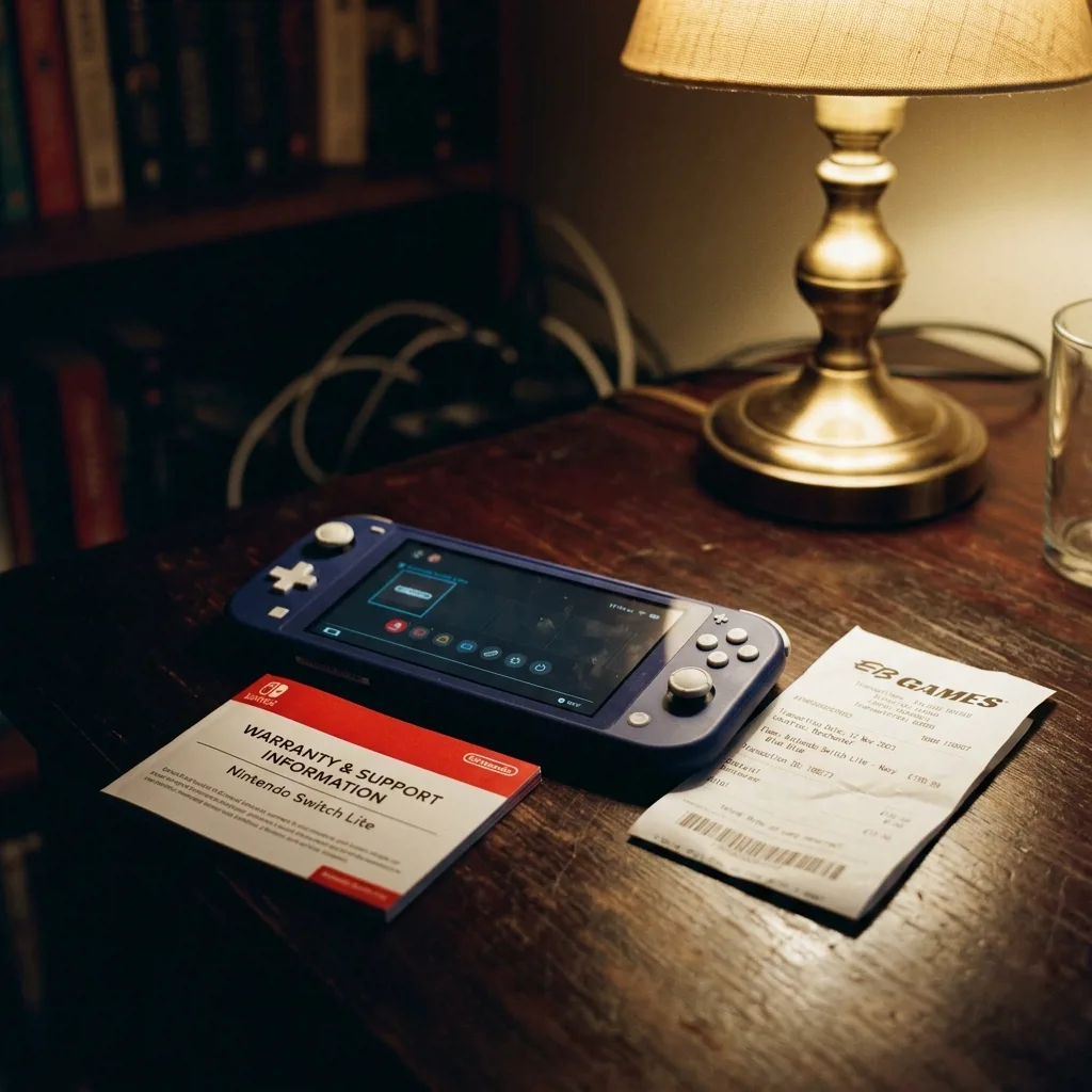 Гарантия на Nintendo Switch Lite