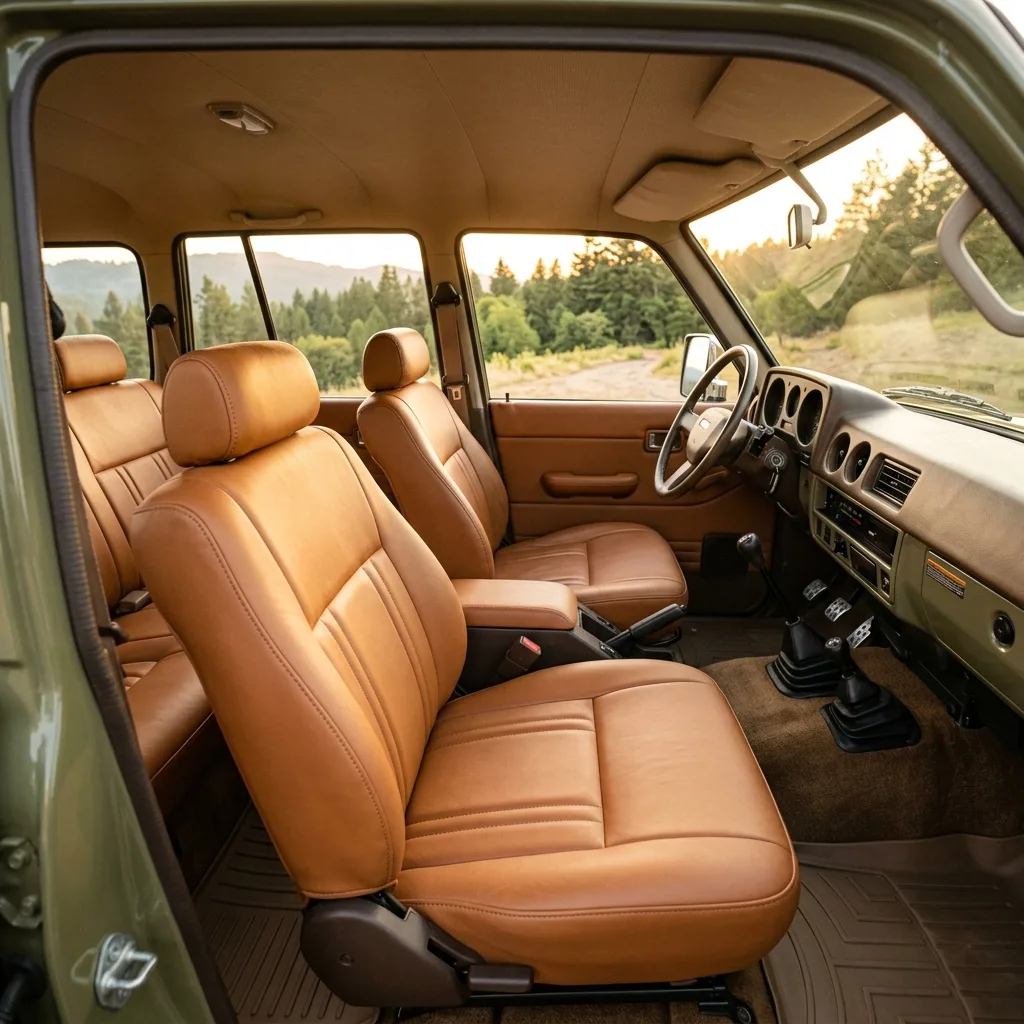 Комплексная реставрация салона Toyota Land Cruiser