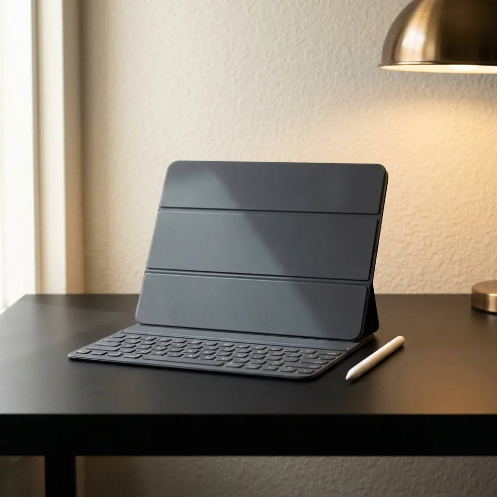 iPad Pro с клавиатурой Magic Keyboard и стилусом Apple Pencil