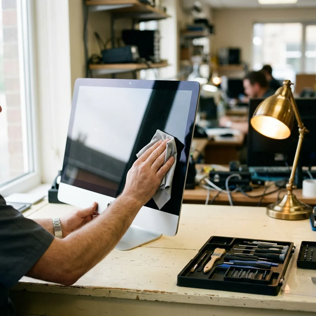 Оценка состояния моноблока iMac