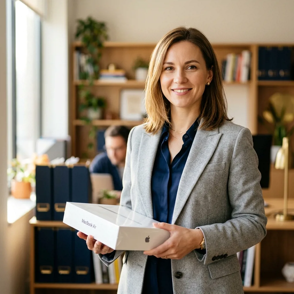 Марина К. — покупательница MacBook Air по трейд-ин