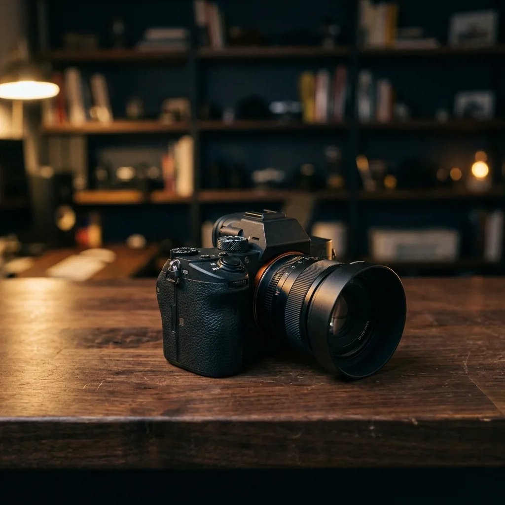 Беззеркальная камера Sony Alpha с объективом — скупка фотоаппаратов в СПб