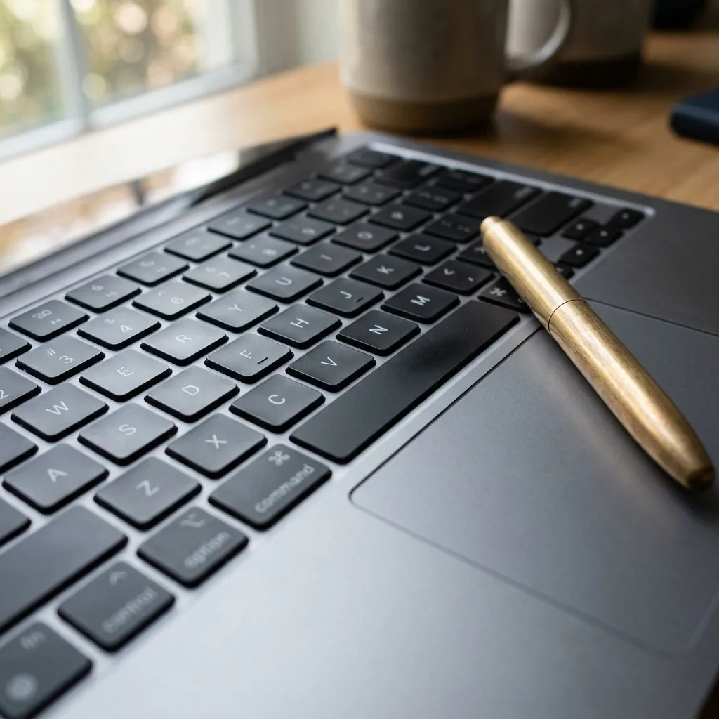 MacBook Air 13 M2 клавиатура и трекпад крупно