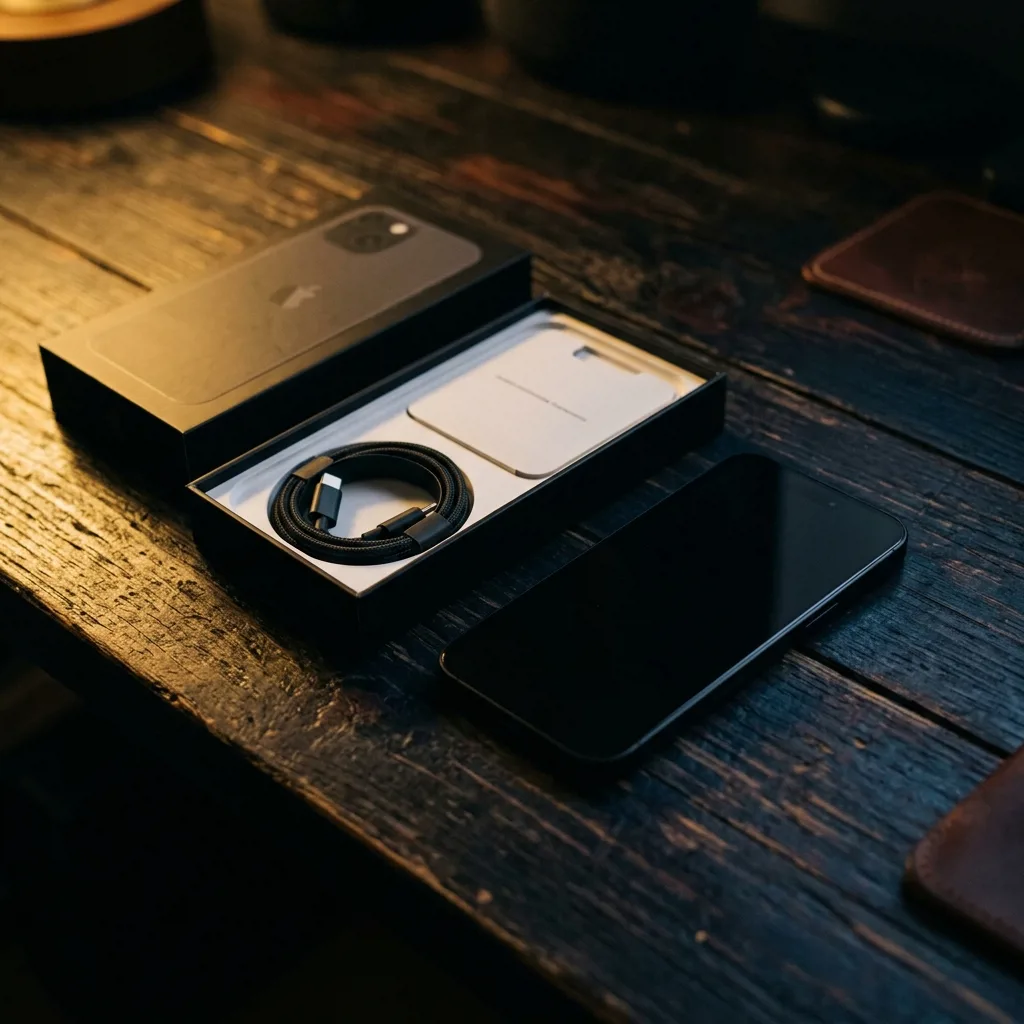 iPhone 15 с коробкой и комплектом