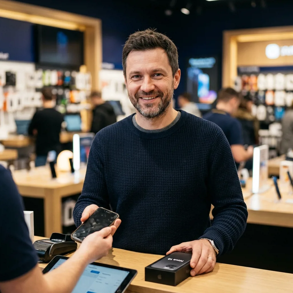 Дмитрий В. — клиент Re:Скупка, обменял iPhone 12 mini по trade-in