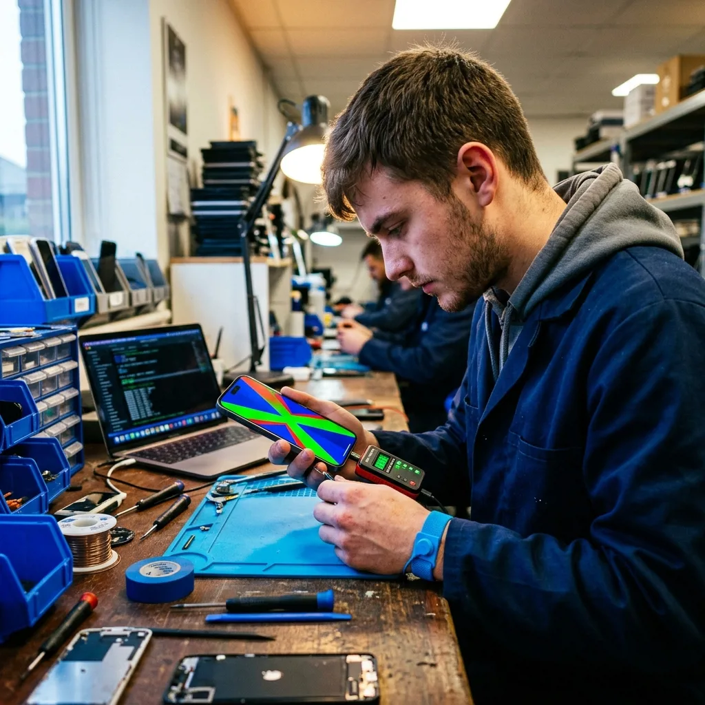 Проверка iPhone 15 перед продажей — диагностика аккумулятора, экрана и камер
