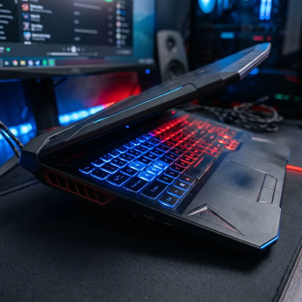 Игровой ноутбук с подсветкой клавиатуры для скупки