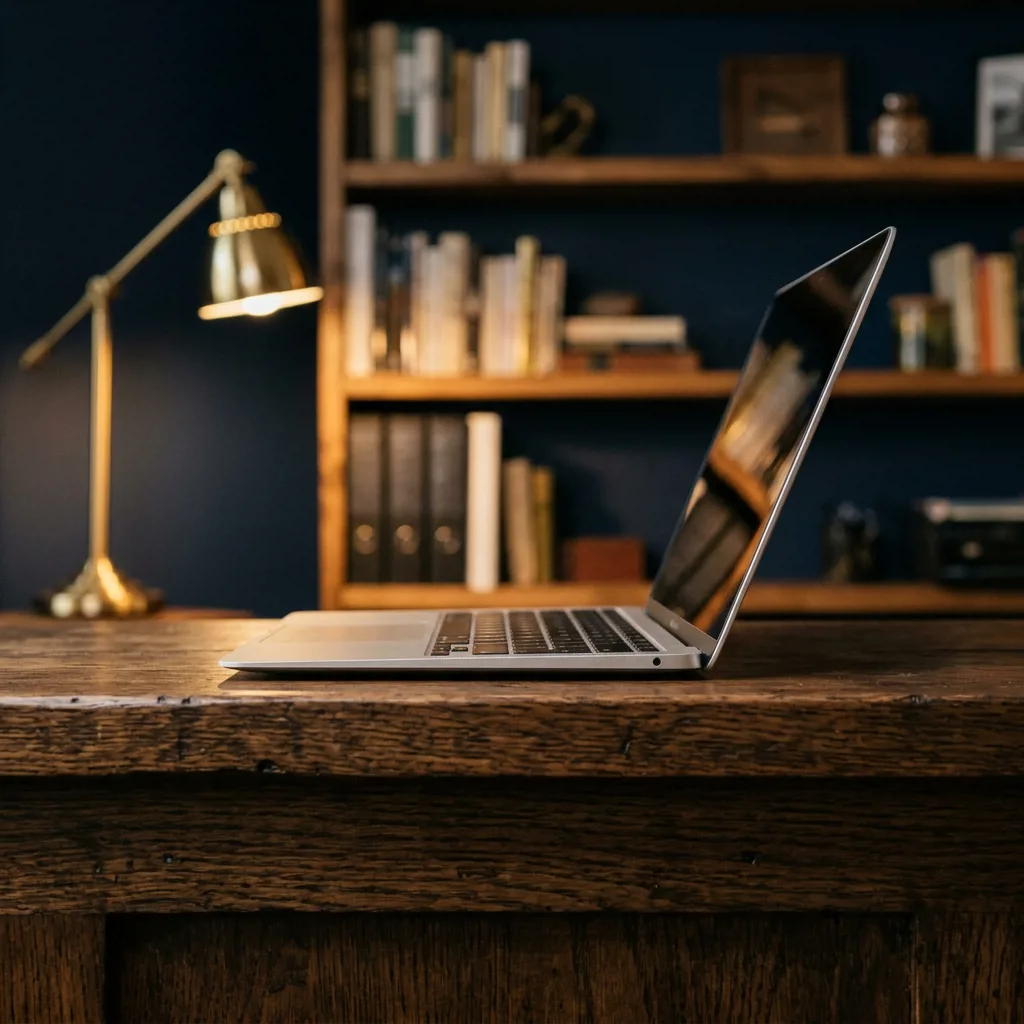 MacBook Air серебристый, вид сбоку — скупка в Санкт-Петербурге