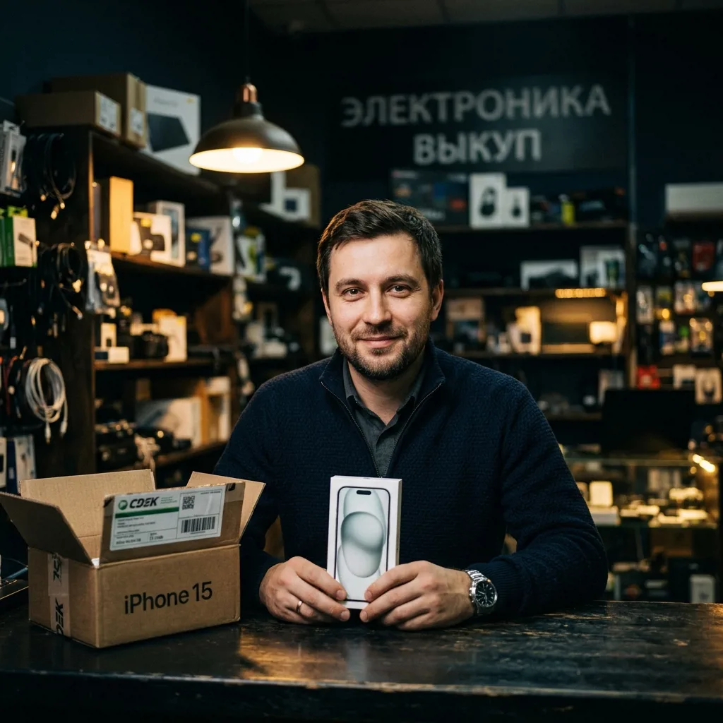 Игорь С. — покупатель iPhone 15 с доставкой