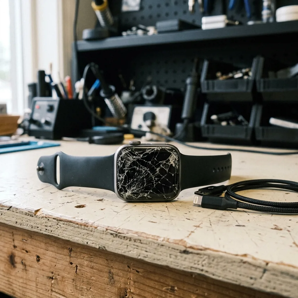 Apple Watch с треснувшим экраном, принимаем на выкуп
