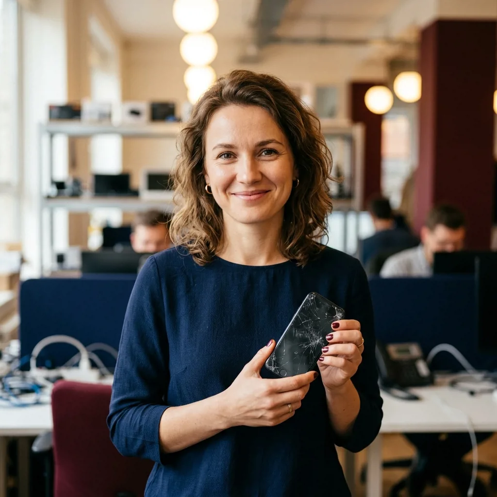Марина К. — клиентка Re:Скупка, продала разбитый Samsung Galaxy S22