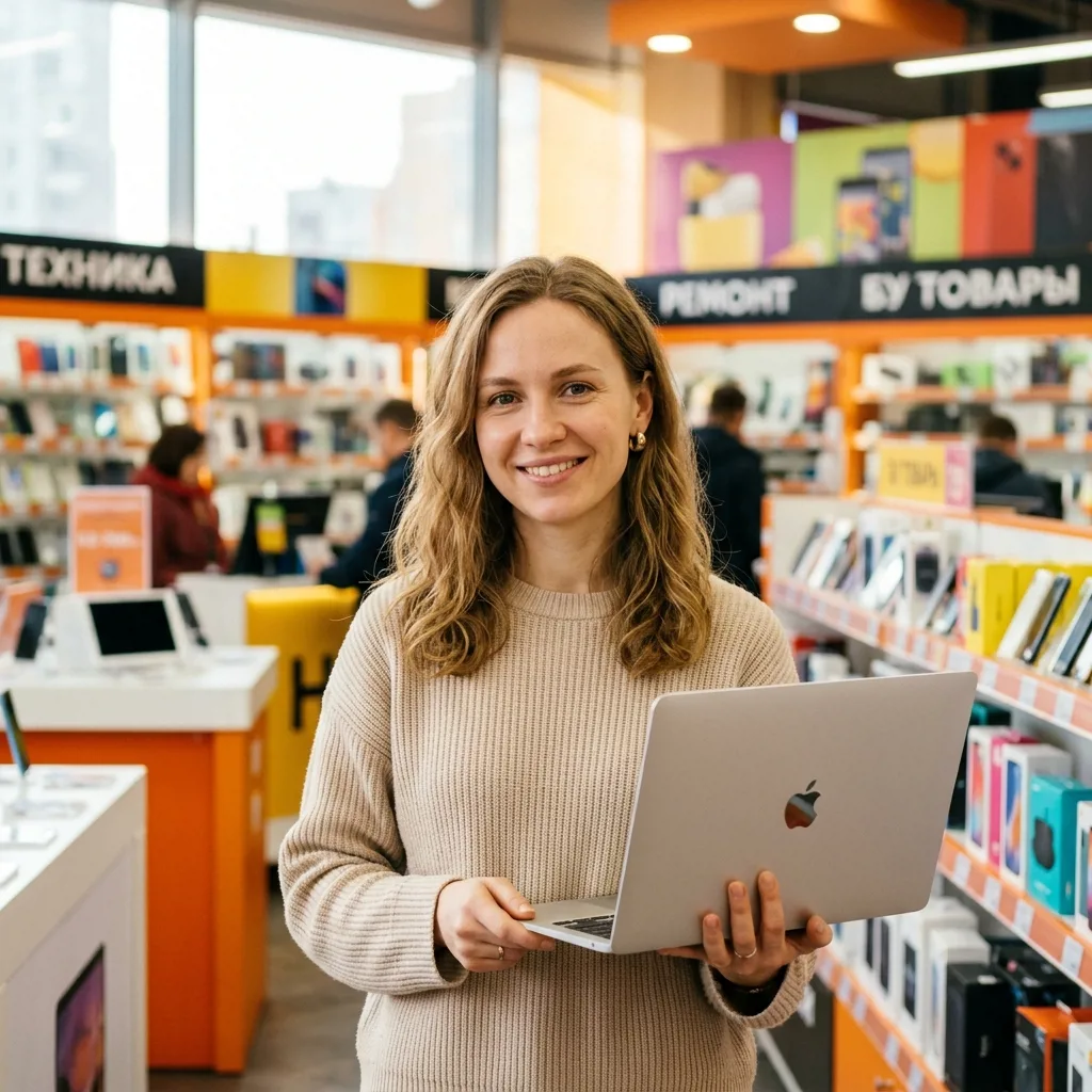 Анна М., покупательница восстановленного MacBook Air