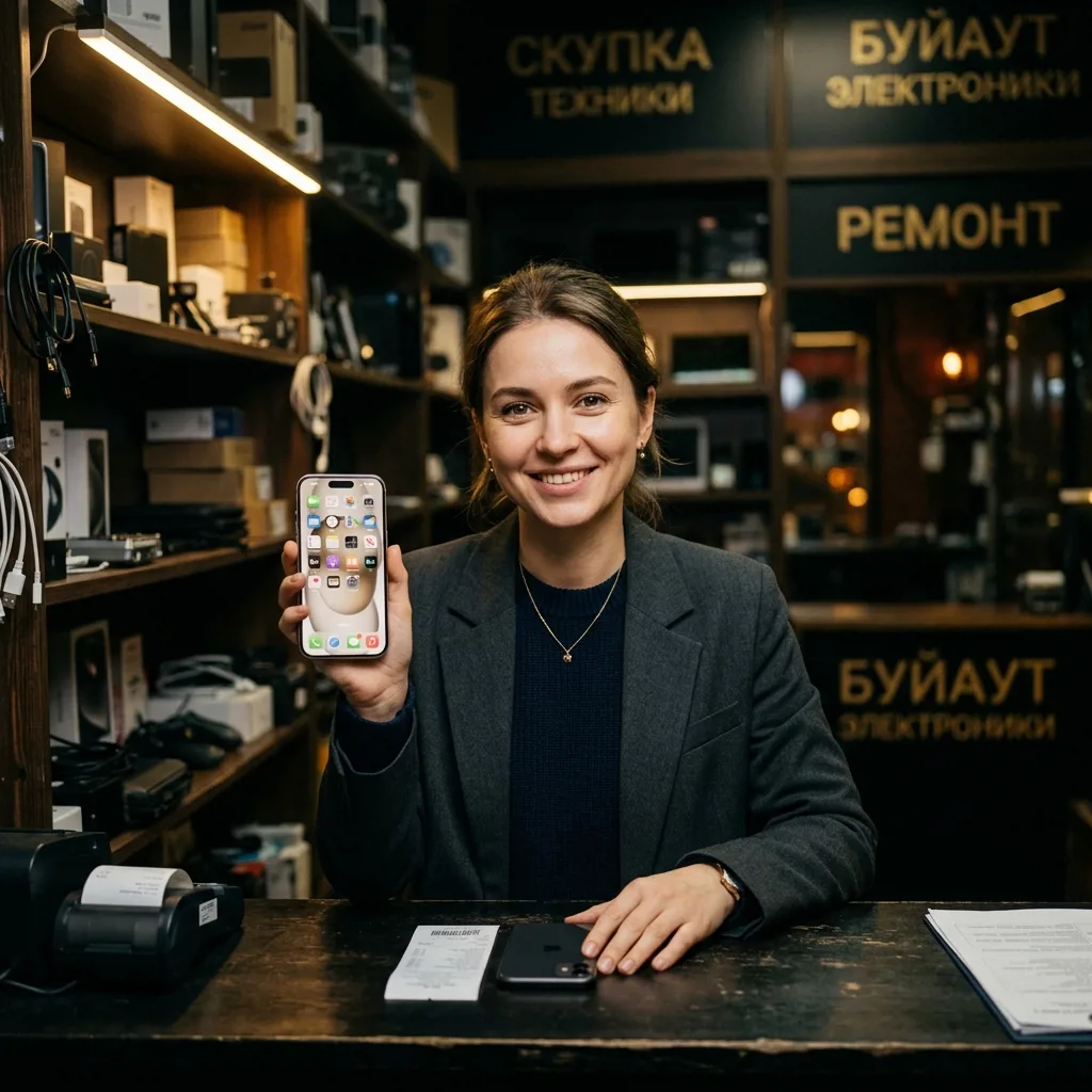 Анастасия Л. — покупательница iPhone 15