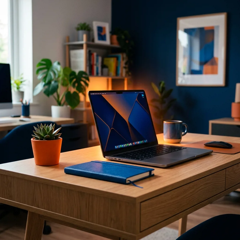 Восстановленный MacBook Air 13 M2 купить в Санкт-Петербурге — ноутбук Apple на столе