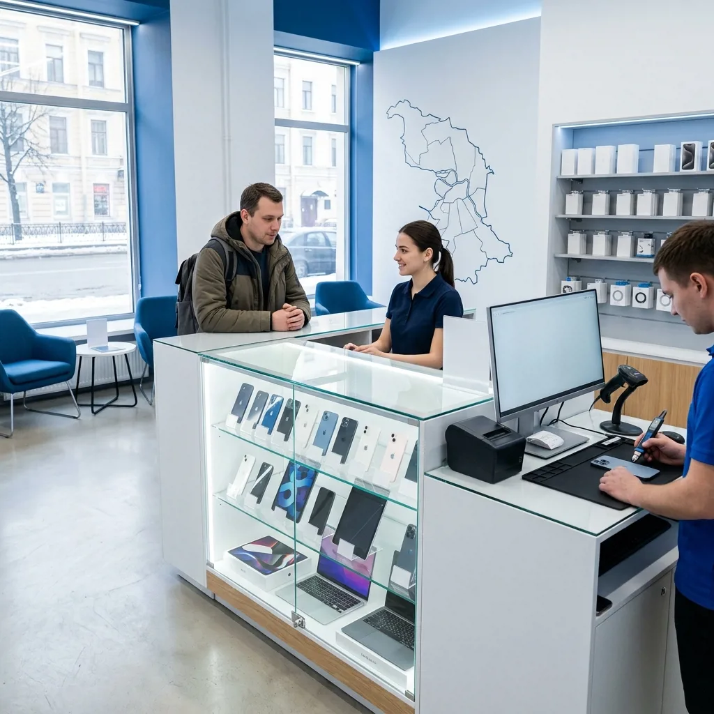 Офис Re:Skupka в Санкт-Петербурге — пункт скупки iPhone и техники Apple