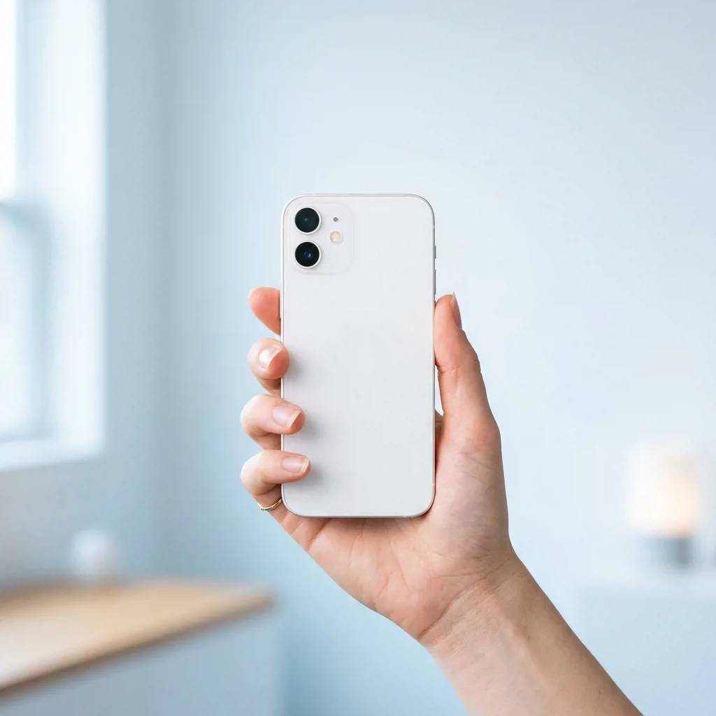 iPhone 12 mini в руке — скупка и выкуп в Санкт-Петербурге