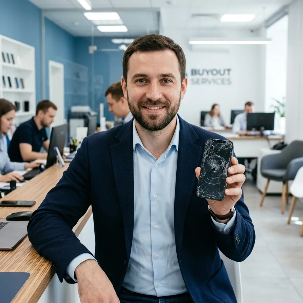 Игорь В. — продал iPhone с разбитым экраном