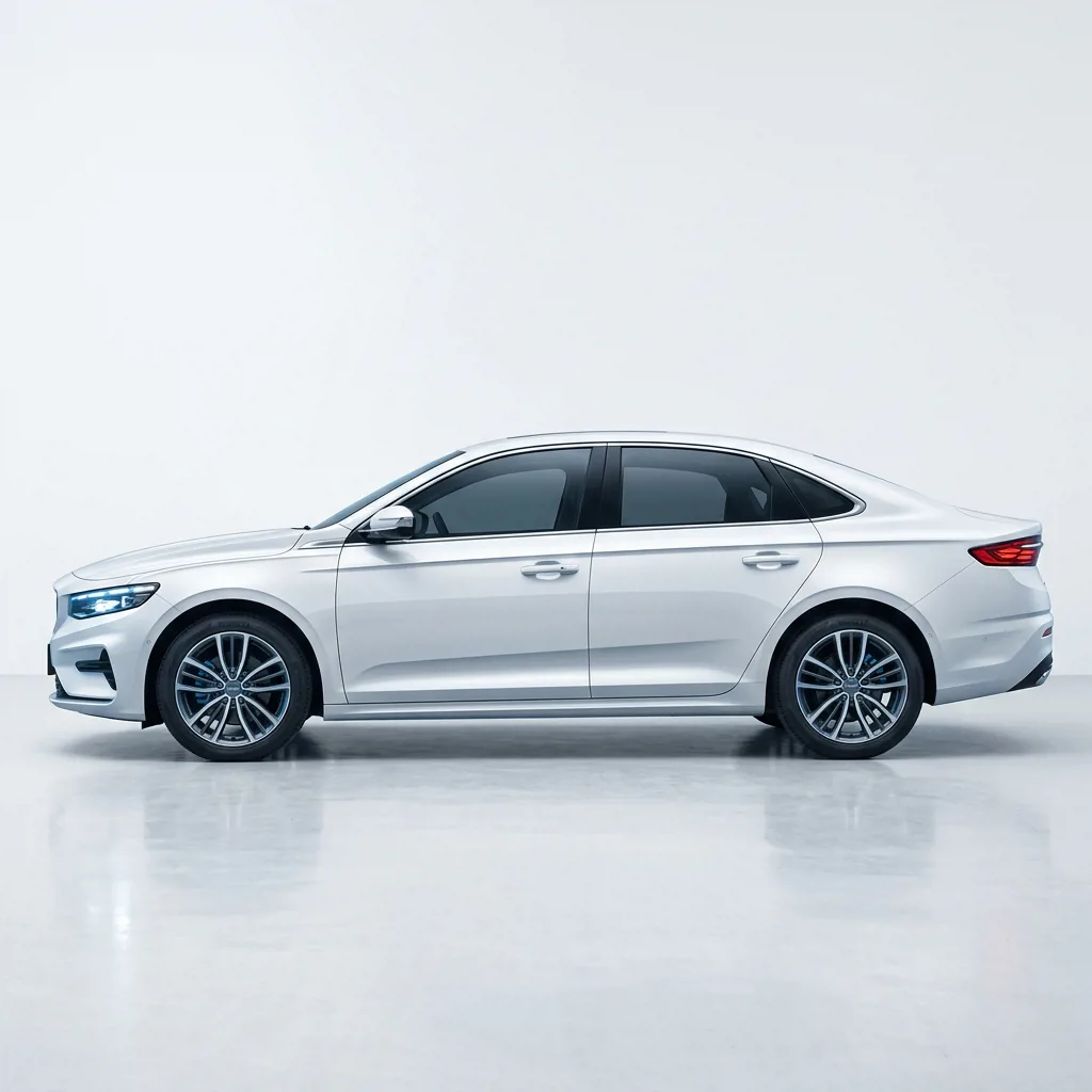 Geely Preface внешний вид сбоку дизайн кузова