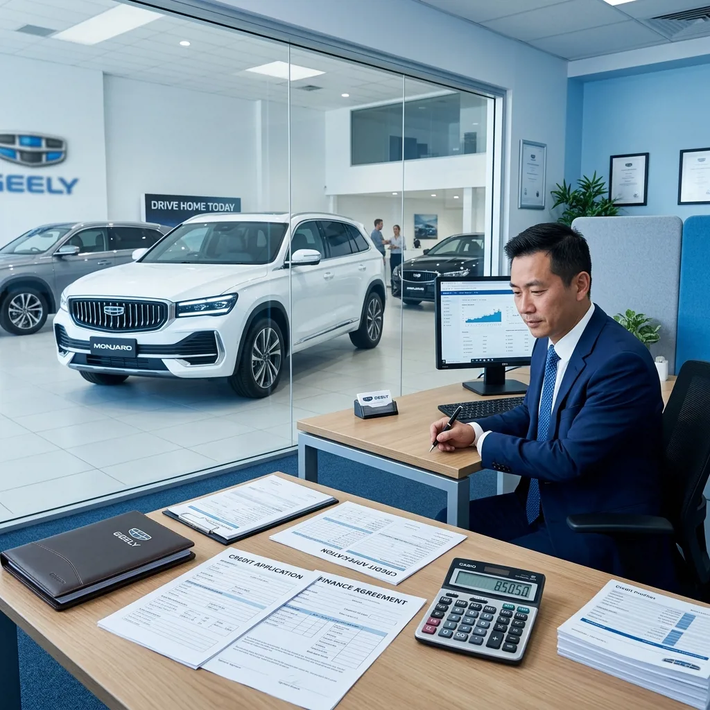 Кредитование на покупку Geely Monjaro в Астрахани