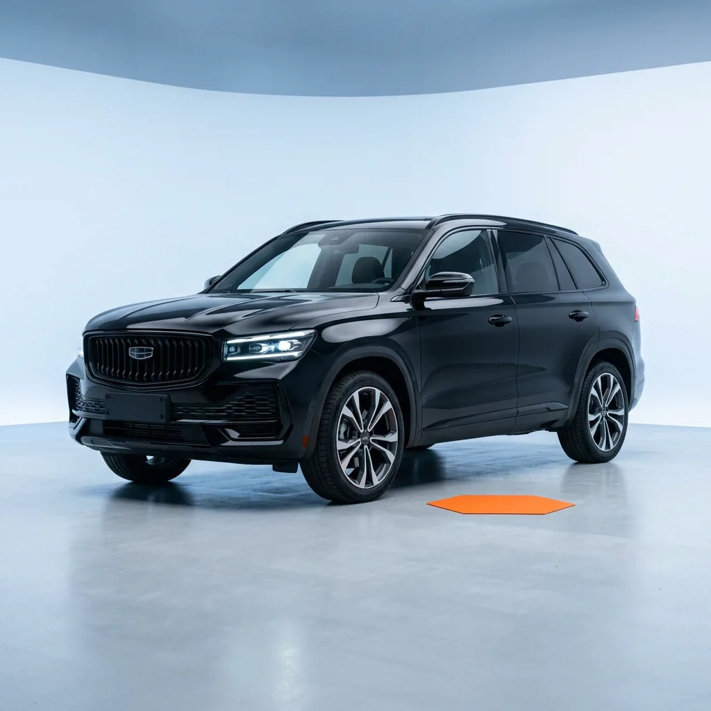 Geely Monjaro черного цвета в шоуруме Астрахань
