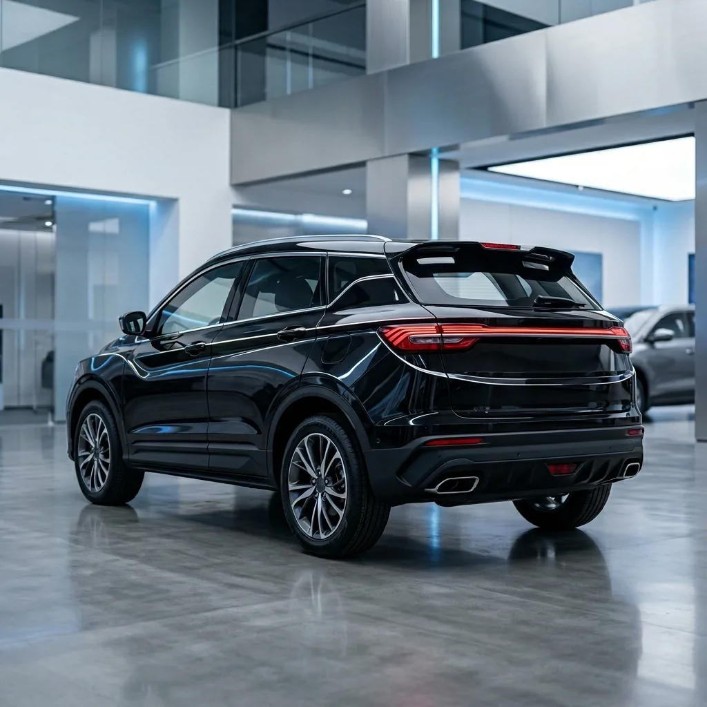Geely Cityray Flagship — максимальная комплектация, чёрный цвет
