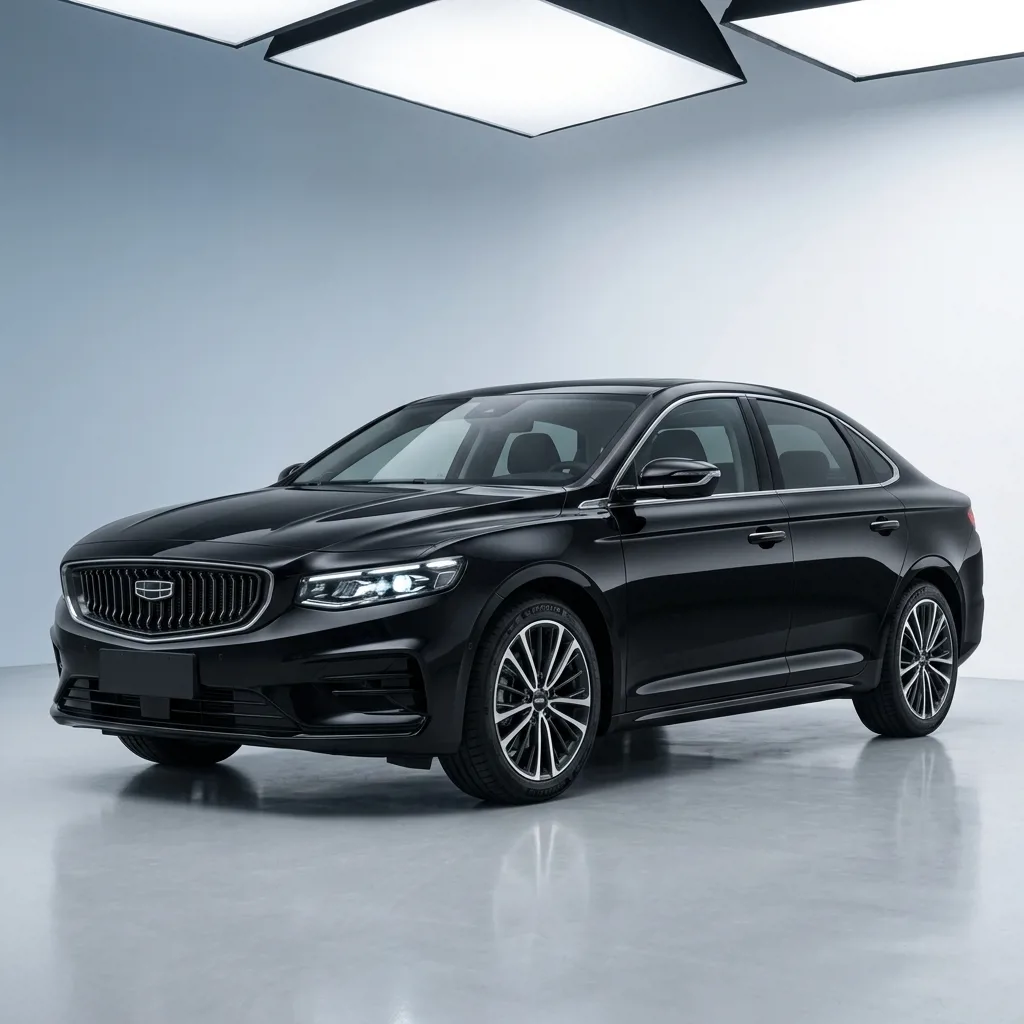 Geely Preface черного цвета в автосалоне Астрахань
