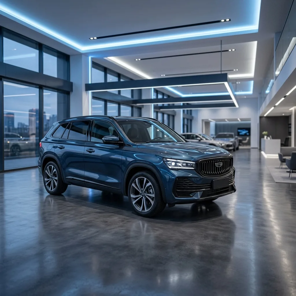 Geely Monjaro премиальный флагманский кроссовер