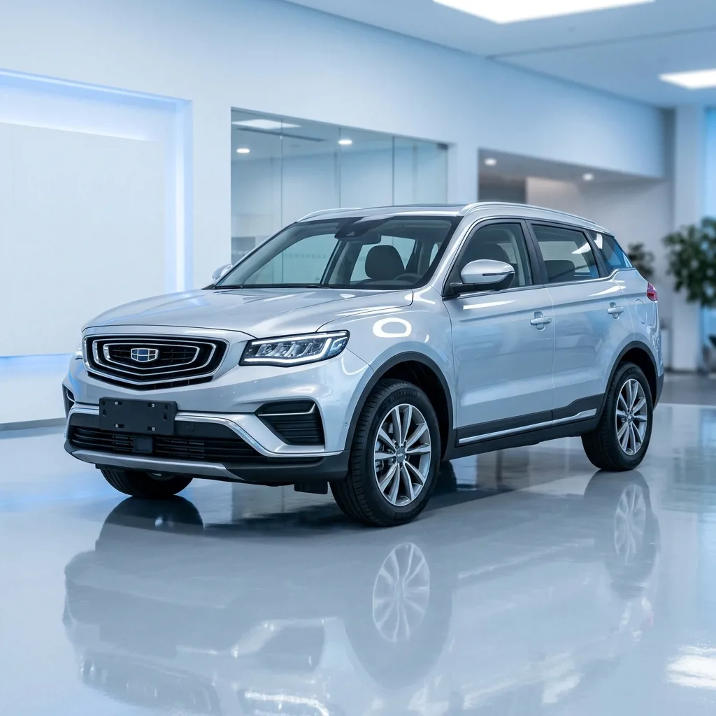 Geely Cityray Luxury — средняя комплектация, серебристый цвет