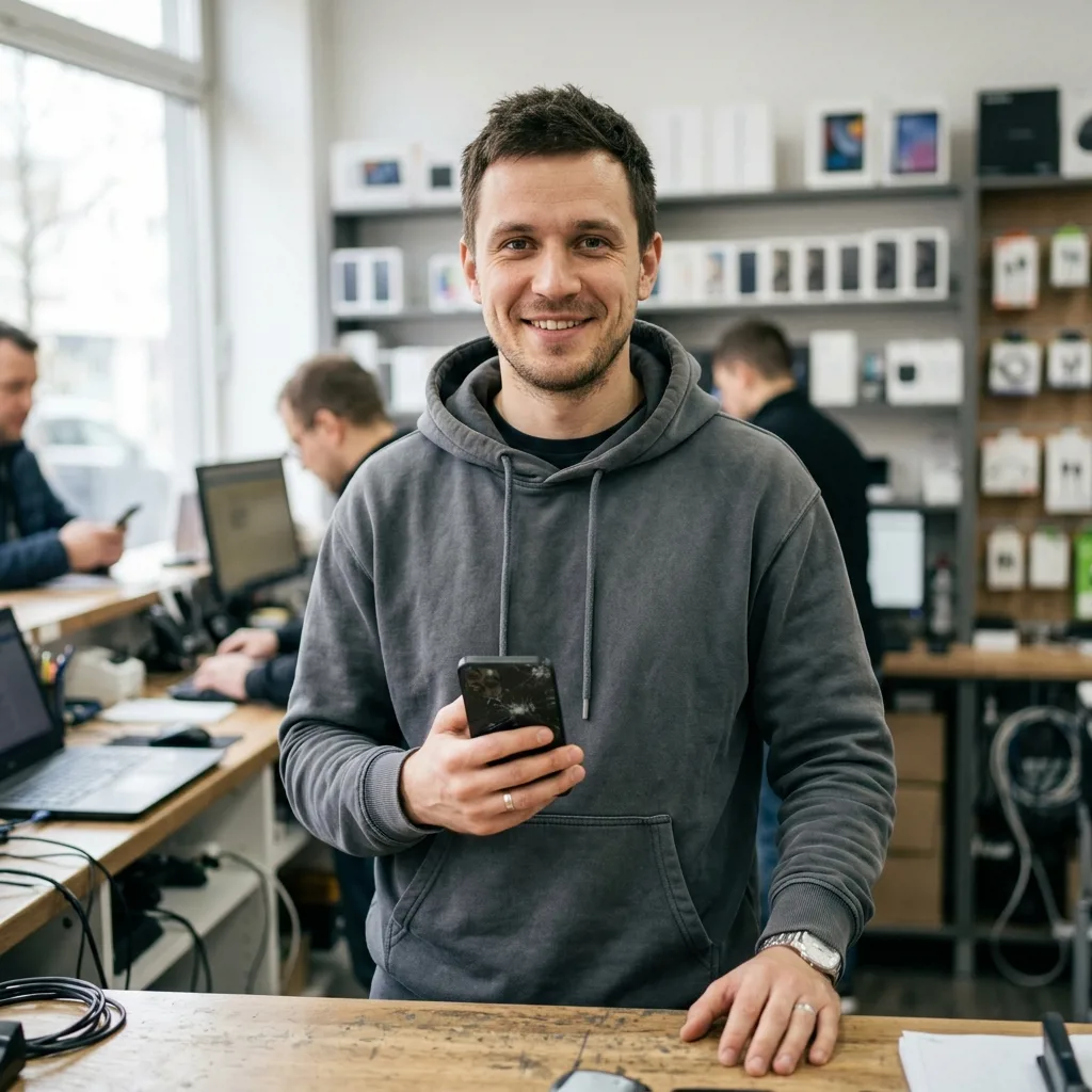 Отзыв клиента о скупке разбитого айфона