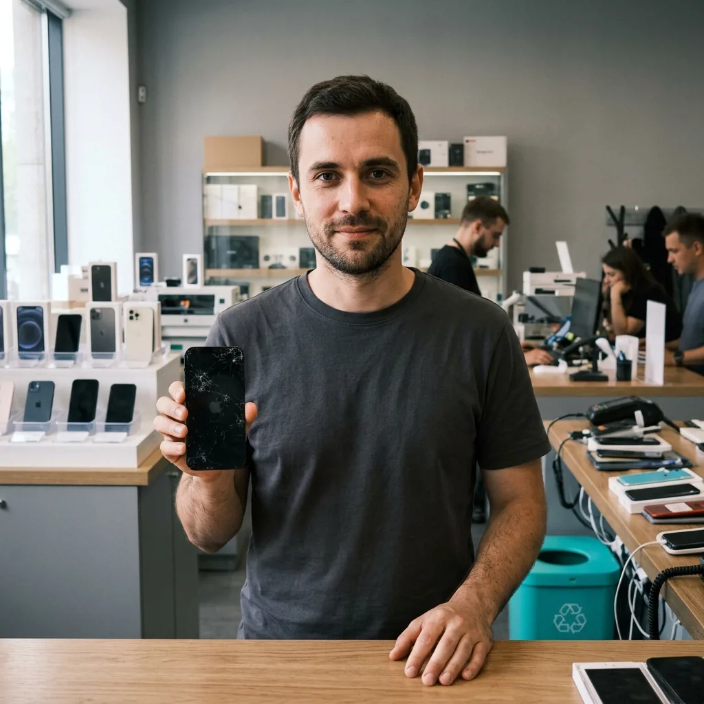 Отзыв Дмитрия о выкупе разбитого iPhone